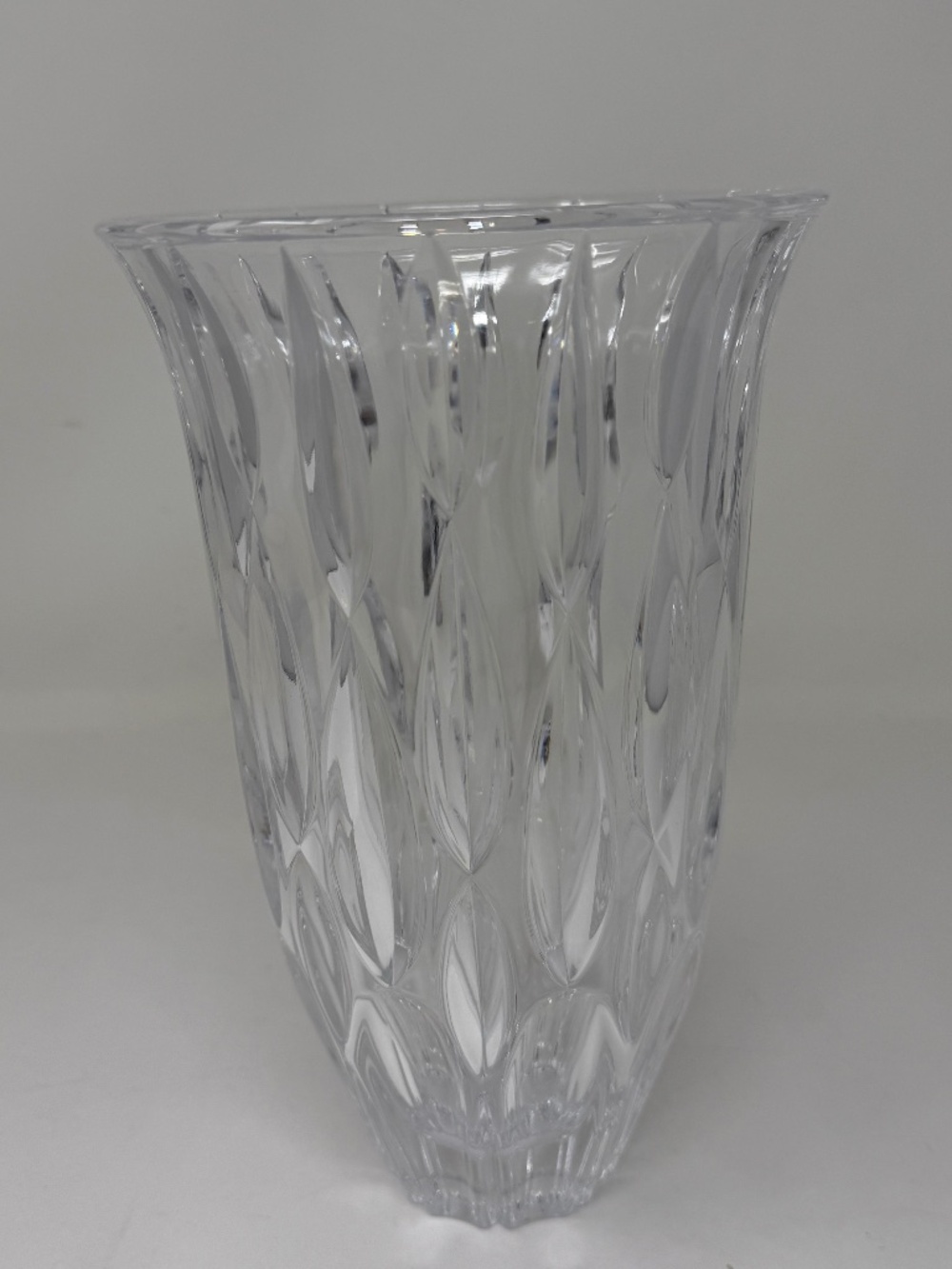 Waterford Crystal Marquis 9" Flower Floral Decorative Vase Rainfall